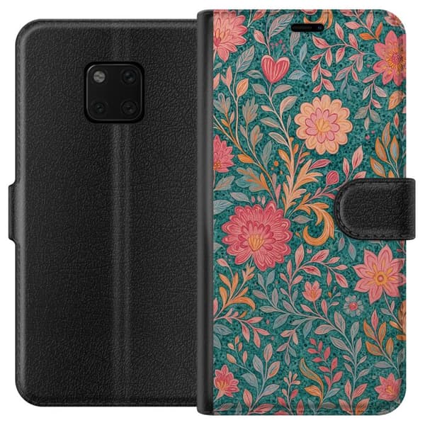 Huawei Mate 20 Pro Lompakkokotelo Floral Dream