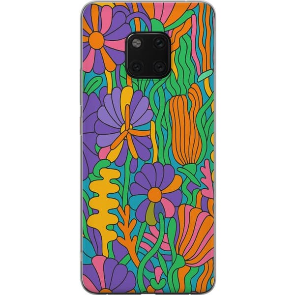 Huawei Mate 20 Pro Gennemsigtig cover Farveeksplosion
