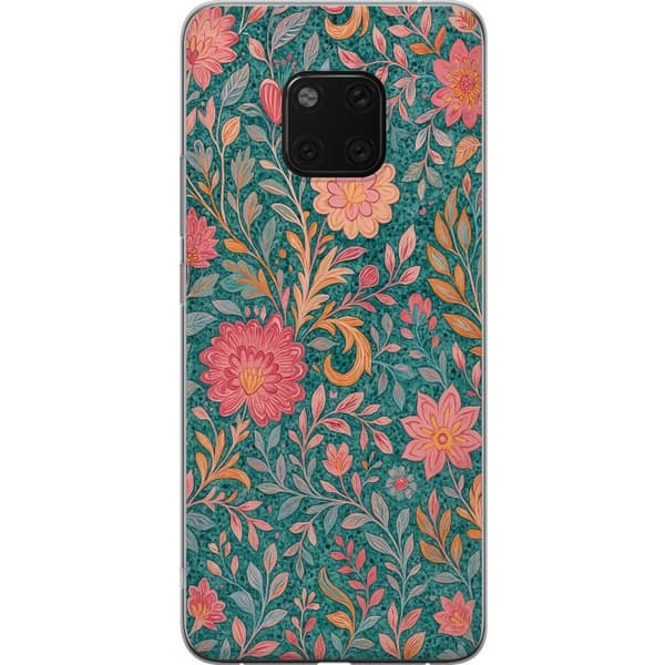 Huawei Mate 20 Pro Läpinäkyvä kuori Floral Dream