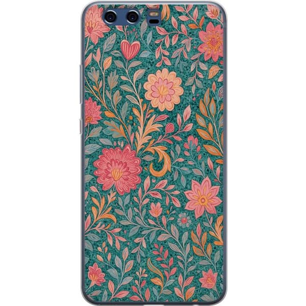 Huawei P10 Läpinäkyvä kuori Floral Dream