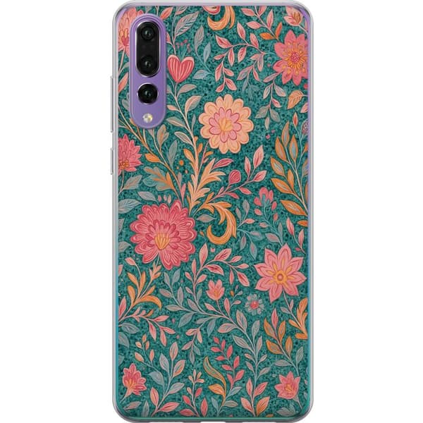 Huawei P20 Pro Gennemsigtig cover Floral Dream