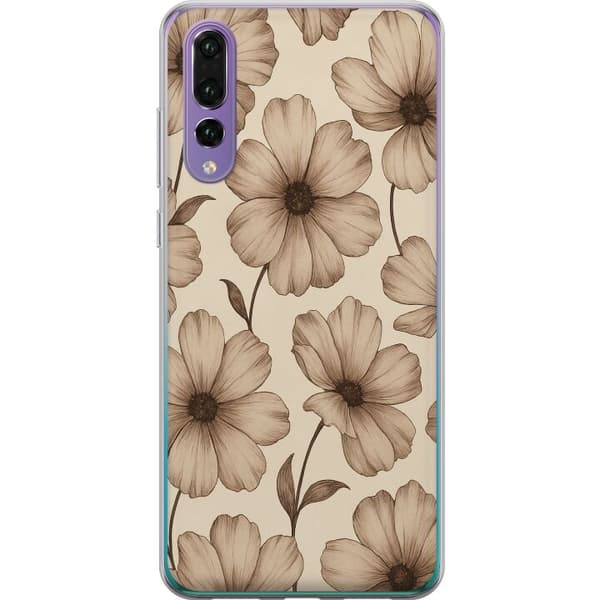 Huawei P20 Pro Gennemsigtig cover Pastel Rush