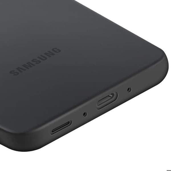 Coque för Samsung Galaxy A56 Silikon Flexibel Soft Touch Original Samsung Svart