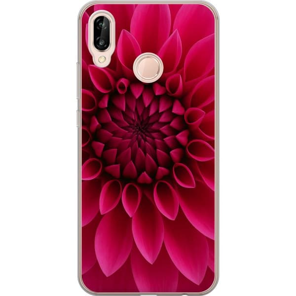 Huawei P20 lite Gjennomsiktig deksel Rosecore