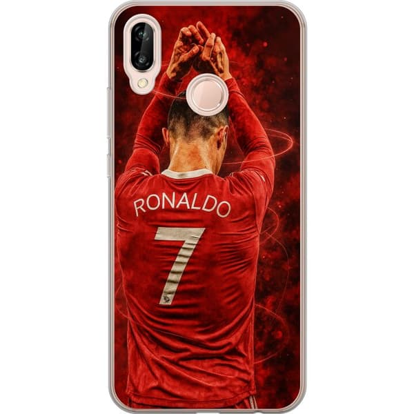Huawei P20 lite Läpinäkyvä kuori Ronaldo