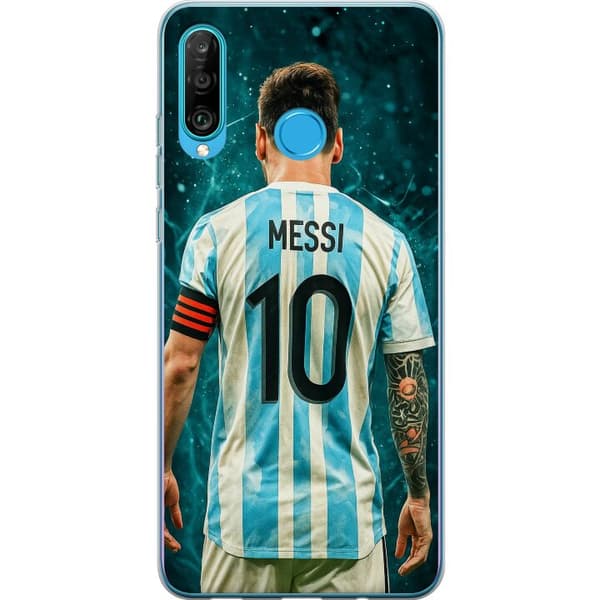 Huawei P30 lite Gjennomsiktig deksel Messi