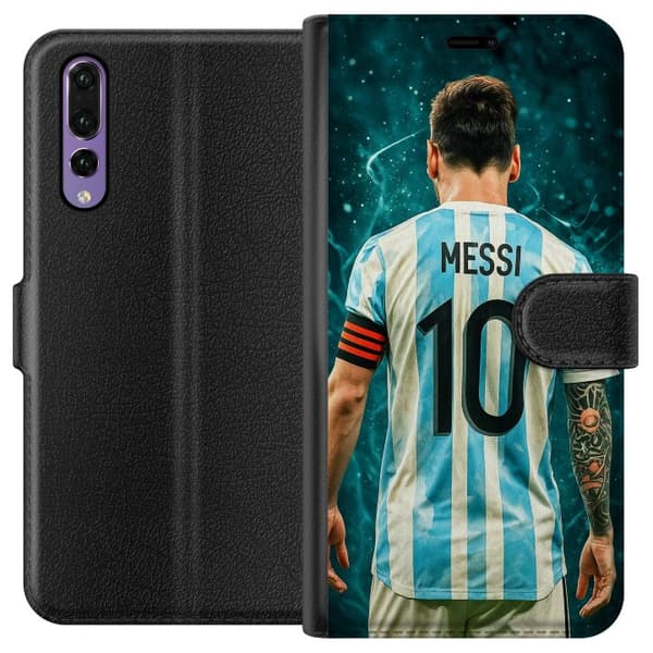 Huawei P20 Pro Tegnebogsetui Messi