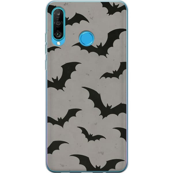 Huawei P30 lite Gennemsigtig cover Flutterprint