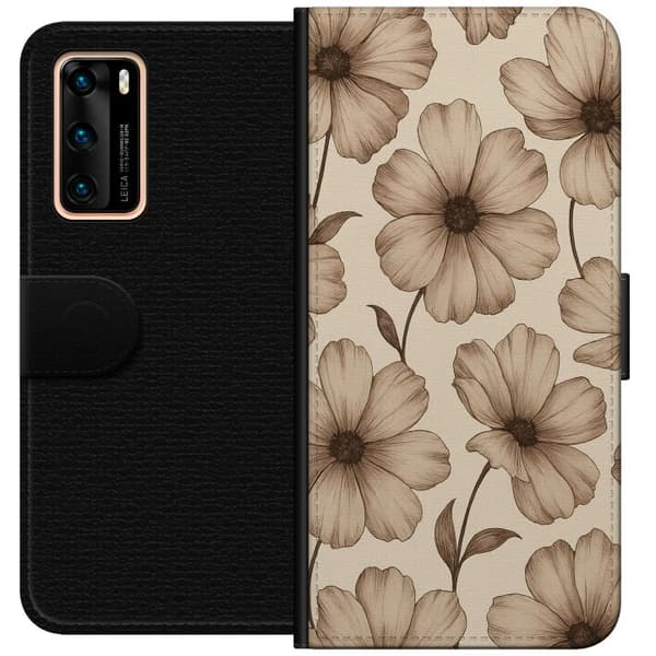 Huawei P40 Lompakkokotelo Pastel Rush