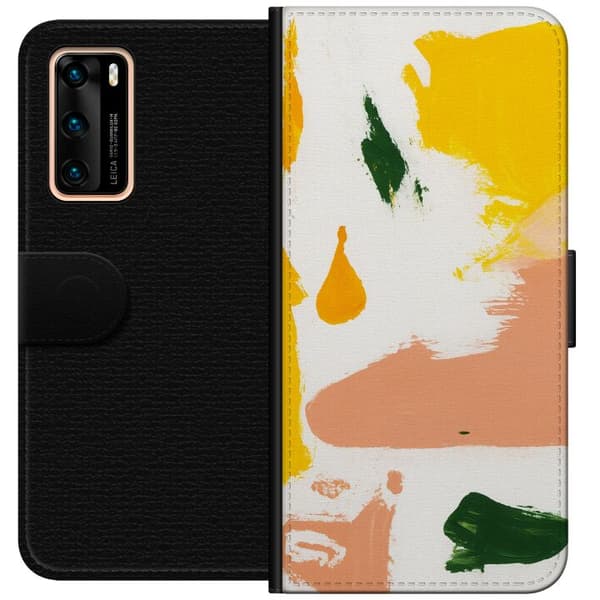 Huawei P40 Tegnebogsetui Plastfri Chic