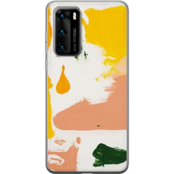 Huawei P40 Läpinäkyvä kuori Muoviton Chic