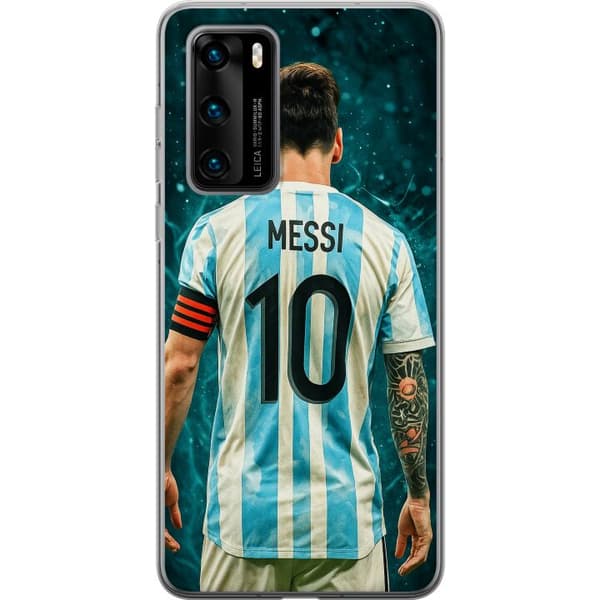 Huawei P40 Gjennomsiktig deksel Messi