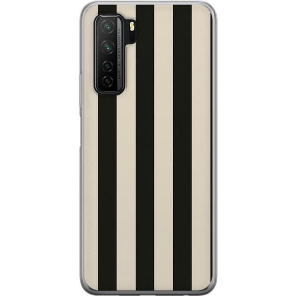 Huawei P40 lite 5G Läpinäkyvä kuori Rivivirta