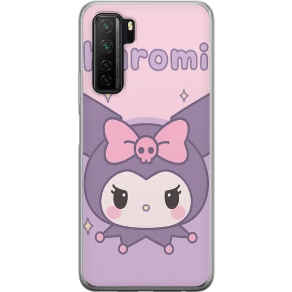 Huawei P40 lite 5G Gennemsigtig cover Kuromi Kawaii