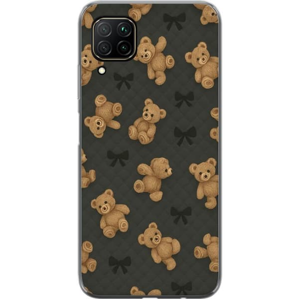 Huawei P40 lite Gennemsigtig cover Teddy Knus