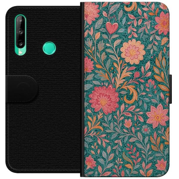 Huawei P40 lite E Lommeboketui Floral Dream