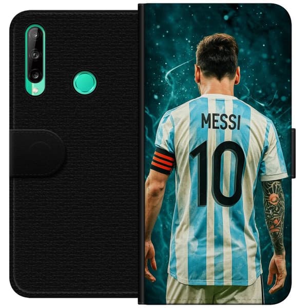 Huawei P40 lite E Lompakkokotelo Messi