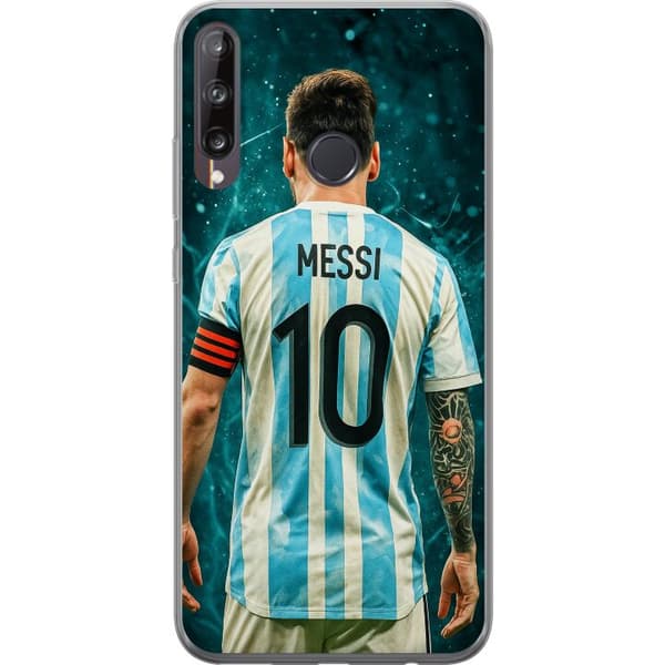 Huawei P40 lite E Läpinäkyvä kuori Messi