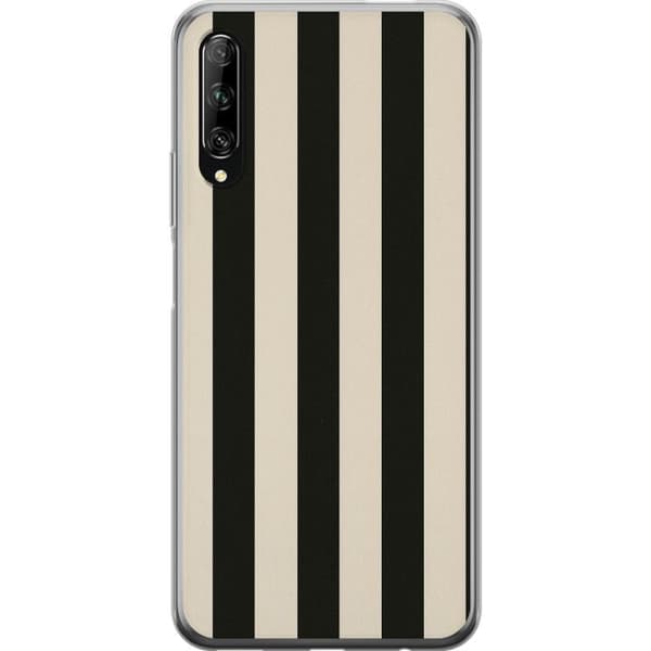 Huawei P smart Pro 2019 Genomskinligt Skal Line Flow