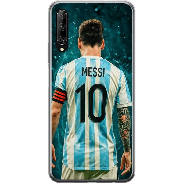 Huawei P smart Pro 2019 Genomskinligt Skal Messi