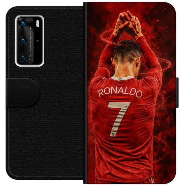Huawei P40 Pro Tegnebogsetui Ronaldo