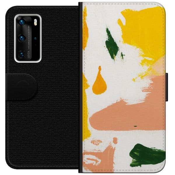 Huawei P40 Pro Tegnebogsetui Plastfri Chic