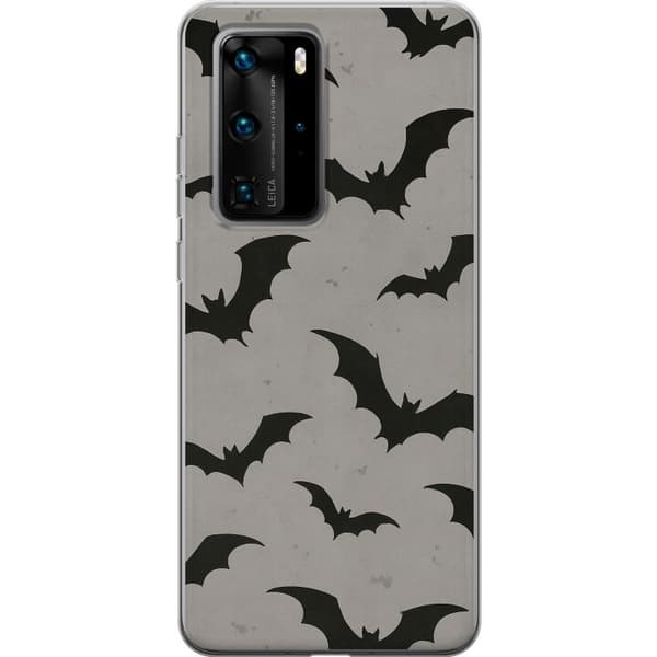 Huawei P40 Pro Genomskinligt Skal Flutterprint