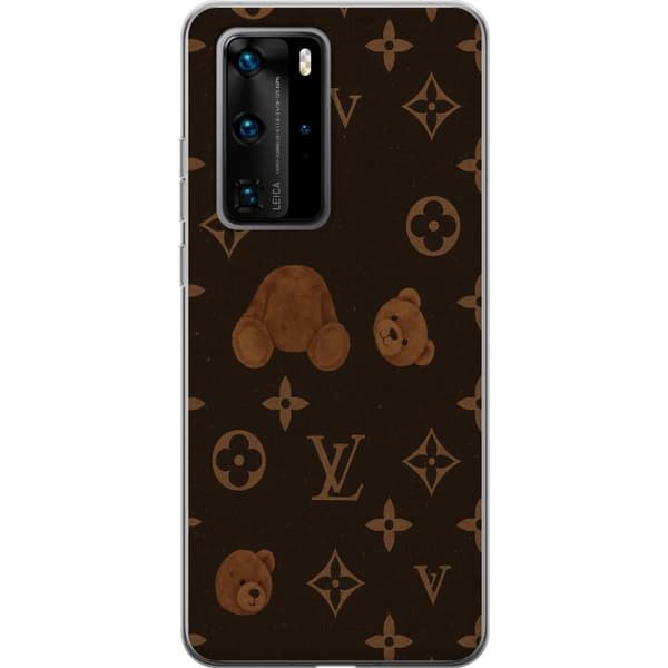 Huawei P40 Pro Gennemsigtig cover Plush Luxe