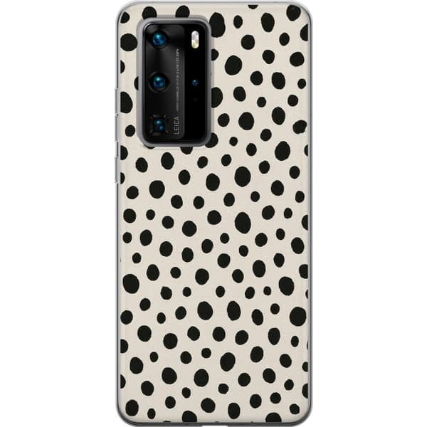 Huawei P40 Pro Gjennomsiktig deksel Dot Dance