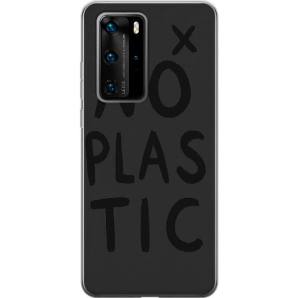 Huawei P40 Pro Gennemsigtig cover Eco Echo
