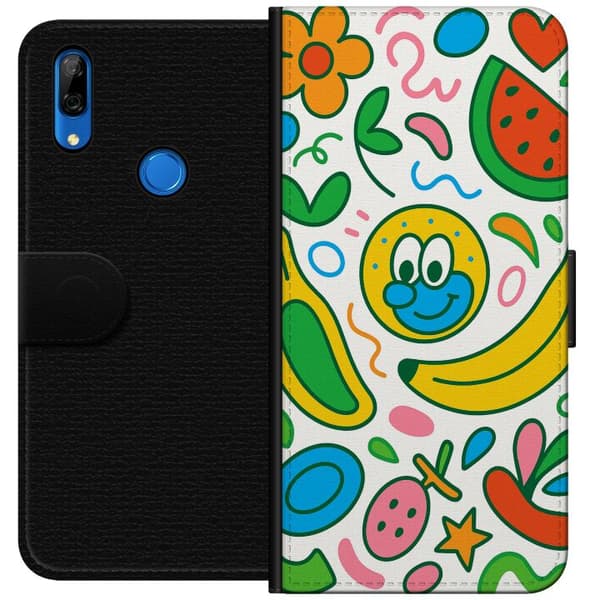 Huawei P Smart Z Lommeboketui Sommerfuglslør