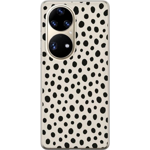 Huawei P50 Pro Läpinäkyvä kuori Dot Dance