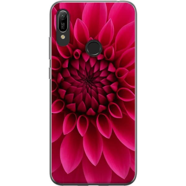 Huawei Y6 (2019) Gennemsigtig cover Rosecore
