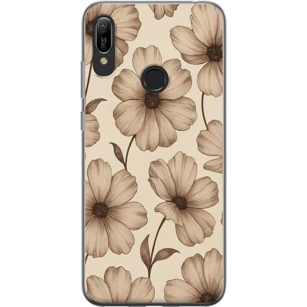 Huawei Y6 (2019) Läpinäkyvä kuori Pastel Rush