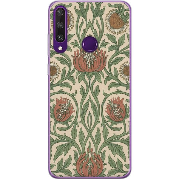 Huawei Y6p Läpinäkyvä kuori Petali Yksityiskohdat