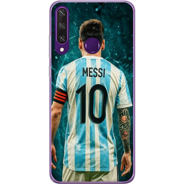 Huawei Y6p Läpinäkyvä kuori Messi