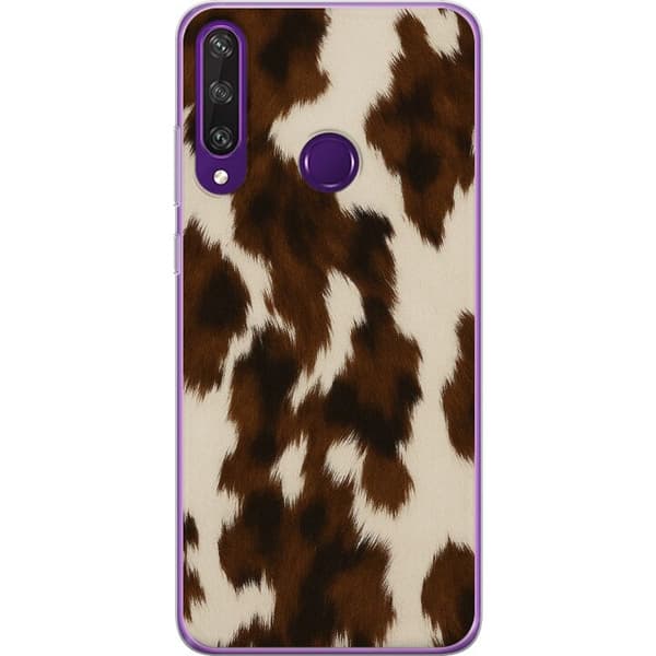 Huawei Y6p Läpinäkyvä kuori Värisuihku