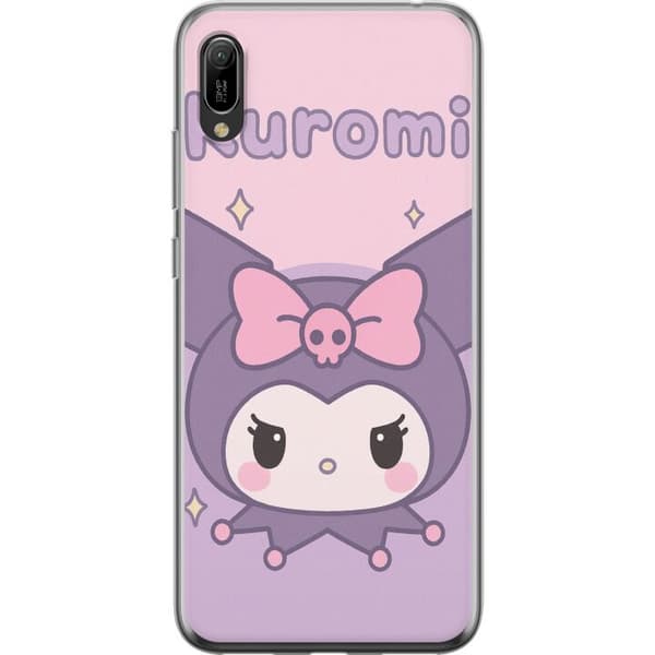 Huawei Y6 Pro (2019) Gennemsigtig cover Kuromi Kawaii
