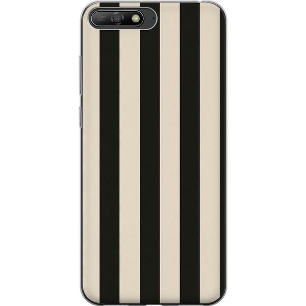 Huawei Y6 (2018) Gennemsigtig cover Linje Flow