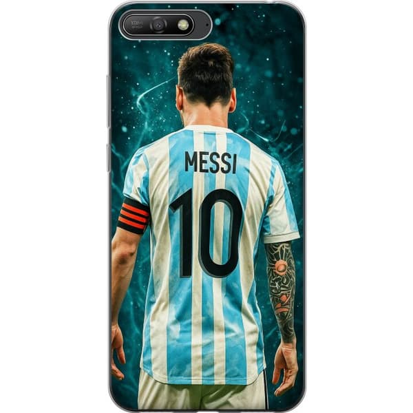 Huawei Y6 (2018) Läpinäkyvä kuori Messi