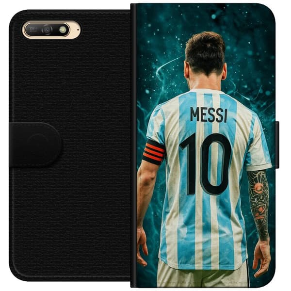 Huawei Y6 (2018) Lompakkokotelo Messi