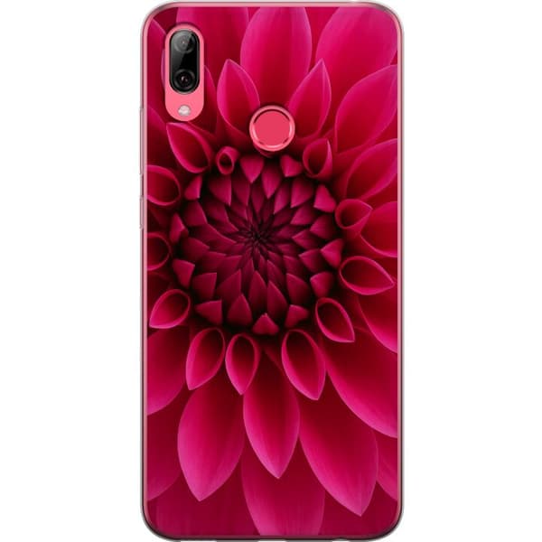 Huawei Y7 (2019) Gjennomsiktig deksel Rosecore