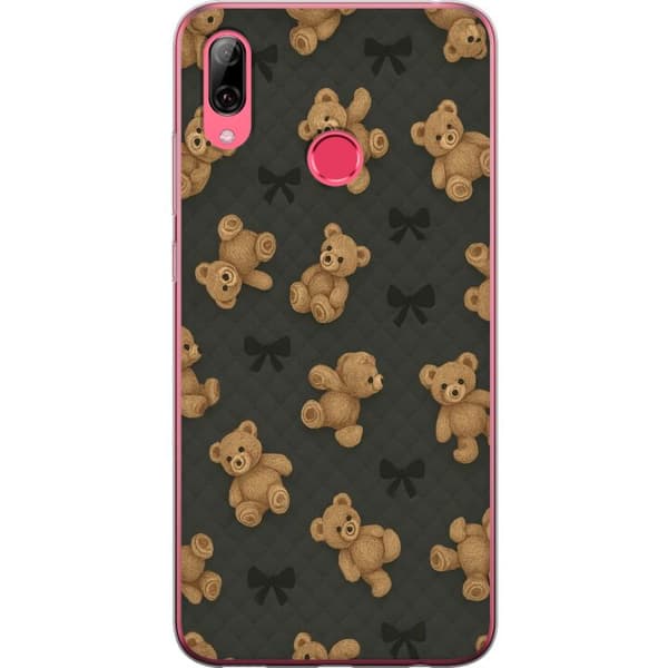 Huawei Y7 (2019) Läpinäkyvä kuori Teddy Halauksia