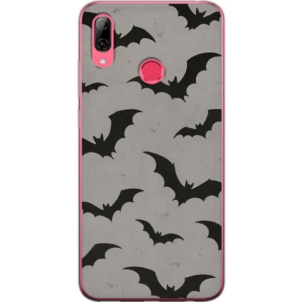 Huawei Y7 (2019) Gennemsigtig cover Flutterprint
