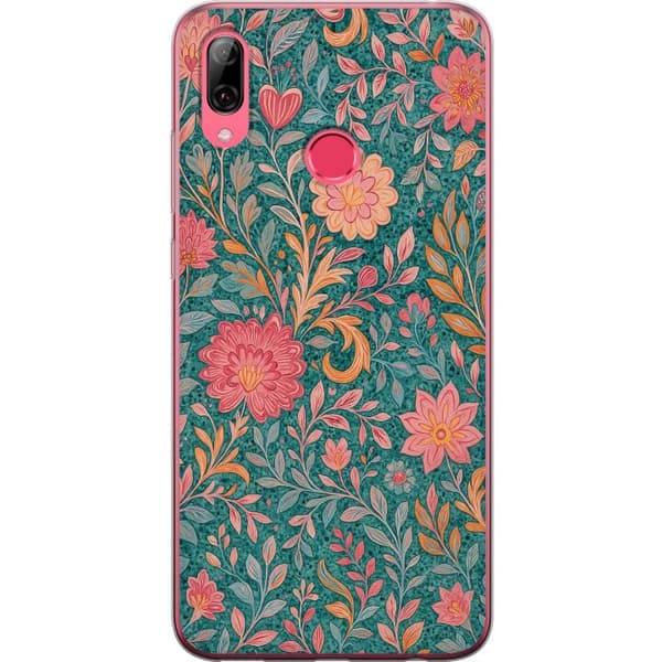 Huawei Y7 (2019) Läpinäkyvä kuori Floral Dream