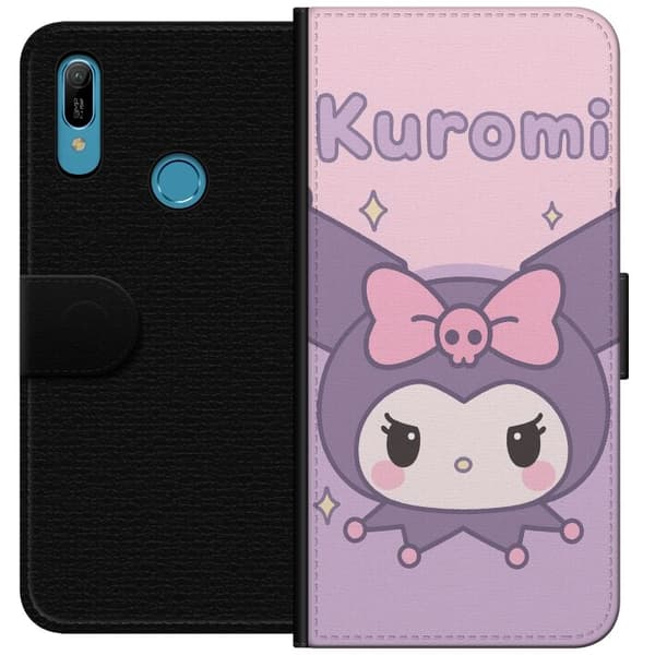 Huawei Y6 (2019) Tegnebogsetui Kuromi Kawaii