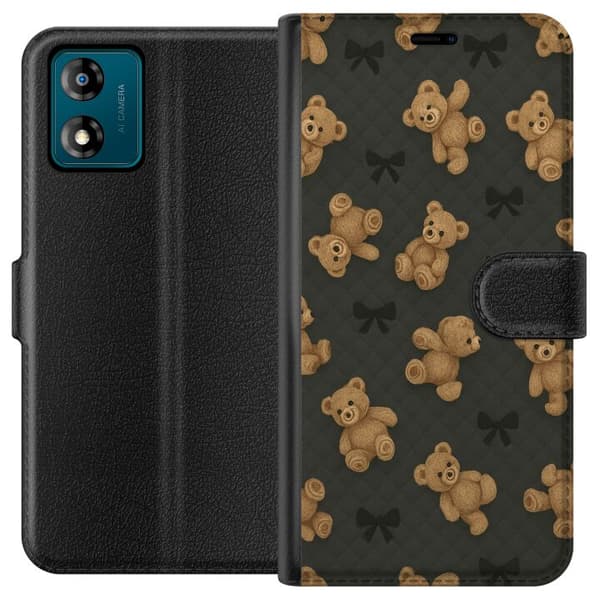 Motorola Moto E13 Plånboksfodral Teddy Hugs