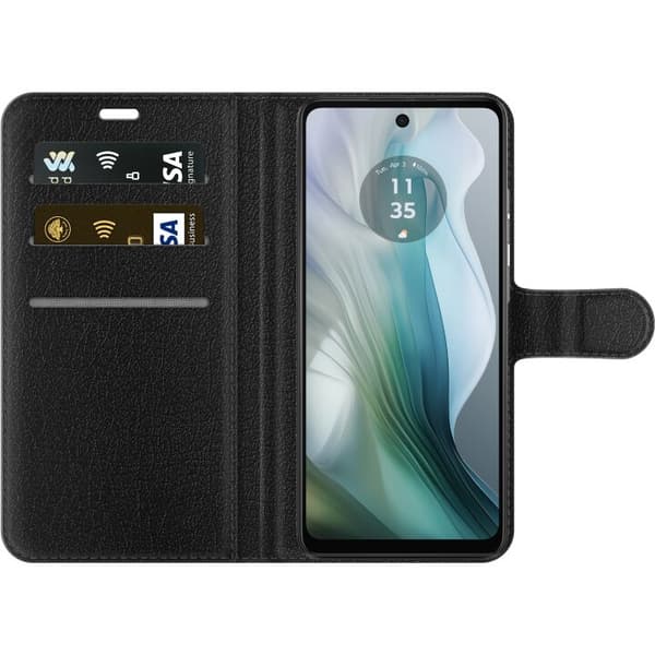 Motorola Moto E14 Lompakkokotelo Dot Dance