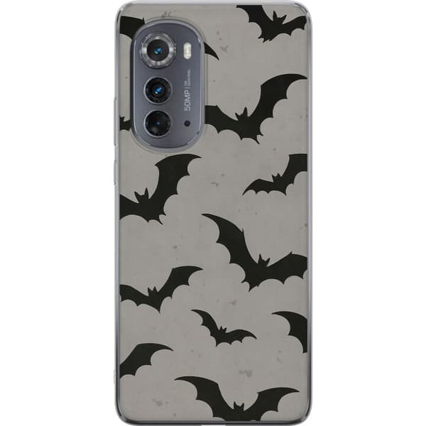 Motorola Edge (2022) Läpinäkyvä kuori Flutterprint