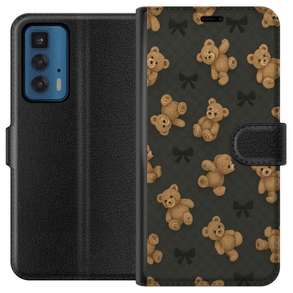 Motorola Edge 20 Pro Tegnebogsetui Teddy Knus